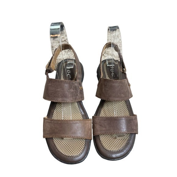 Born Boc Womens Fisherman Sandals Size 6M Brown Open Toe Ankle Strap‎ - Picture 2 of 5